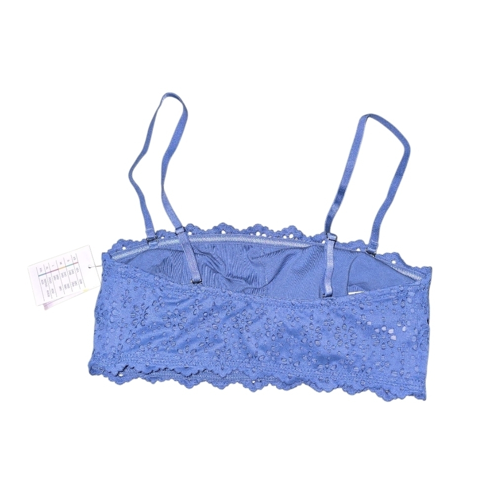 Womens Auden Periwinkle Lace Bralette, SMALL, NWT!! - Picture 2 of 3